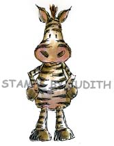 H-261 Sm. Zebra Critter
